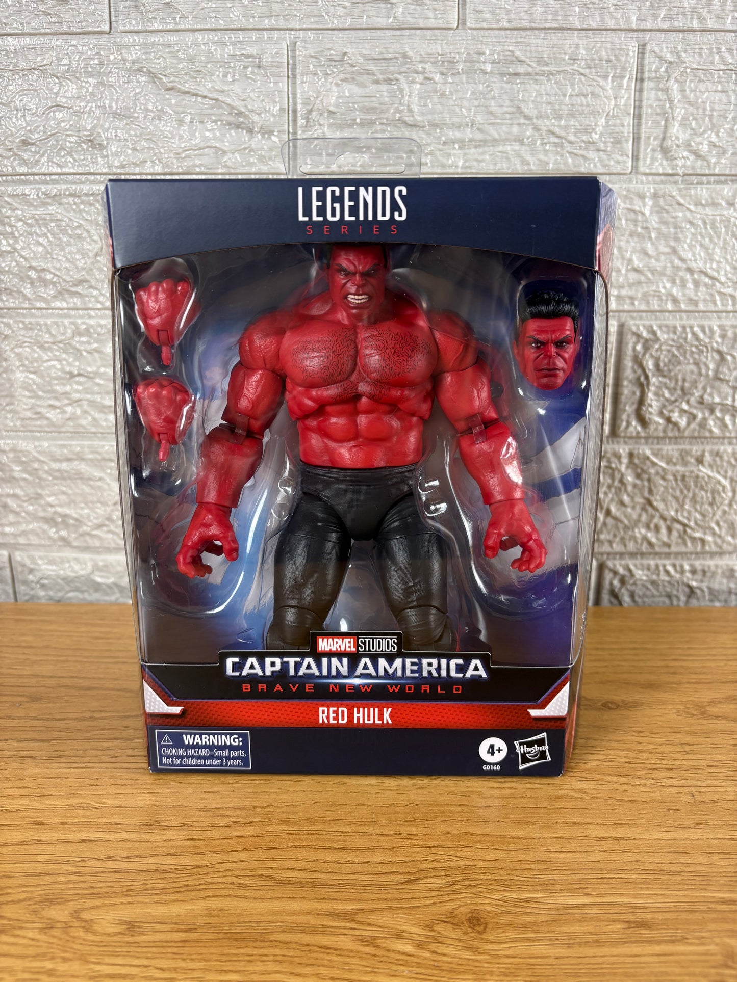 Red Hulk (Captain america) - Marvel legends