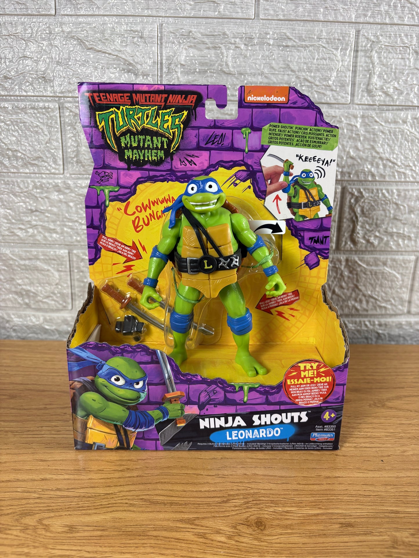 Turtles mutant Leonardo - nickelodeon