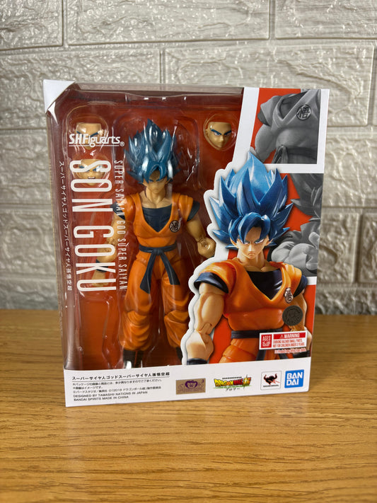 Son Goku Super Saiyan God SS - Sh figuarts