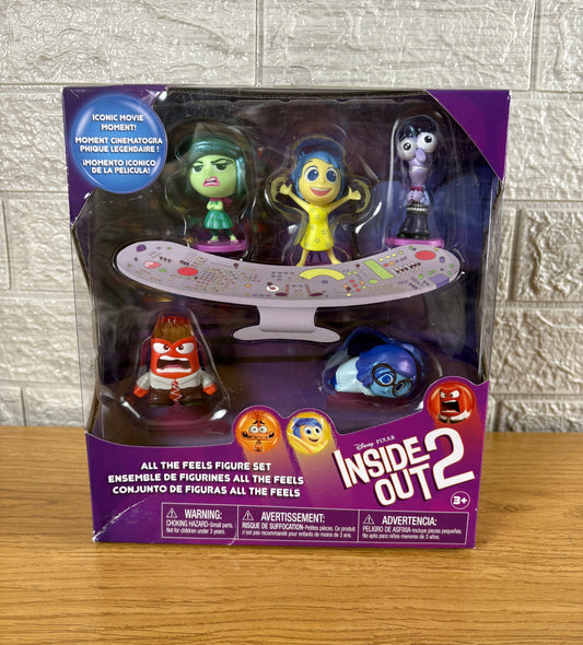 Set de figuras de intensamente movie 2