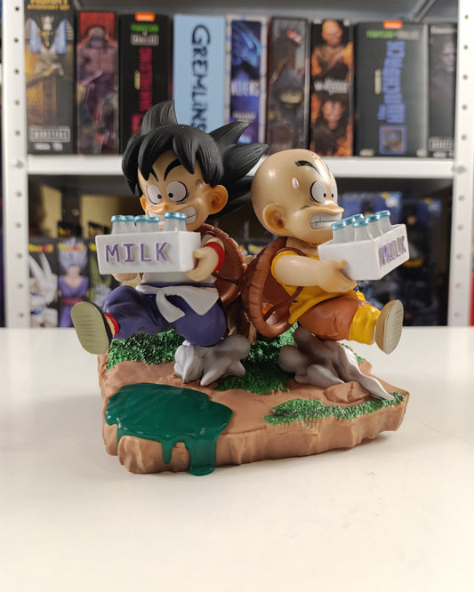 Goku y krilin entrenamiento